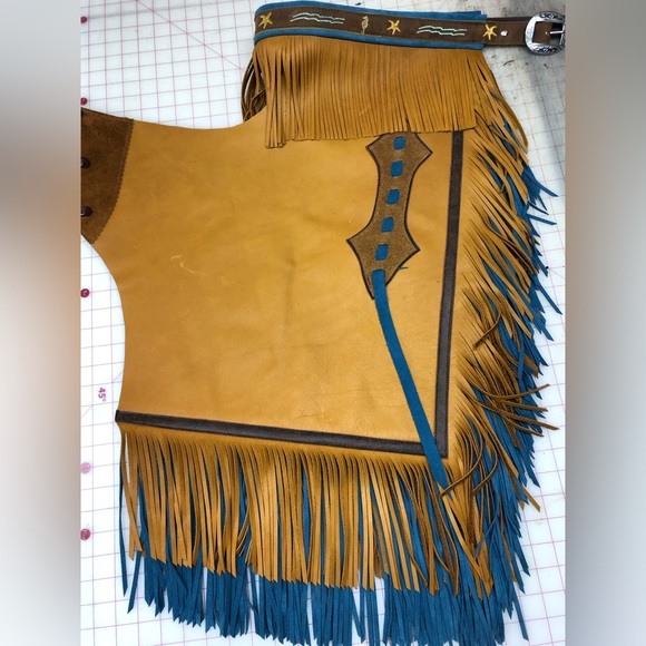 Artisan made riding chaps-Vaquero Leather Ware (me). - Picture 5 of 5